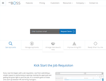 Tablet Screenshot of hiringboss.com
